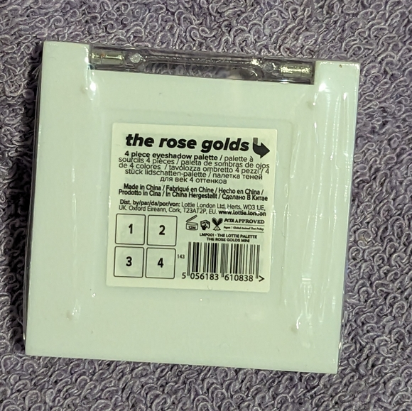 EYESHADOW Lottie London The Rose Golds - Picture 2 of 2